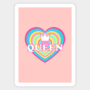 Queen Of Hearts Sticker